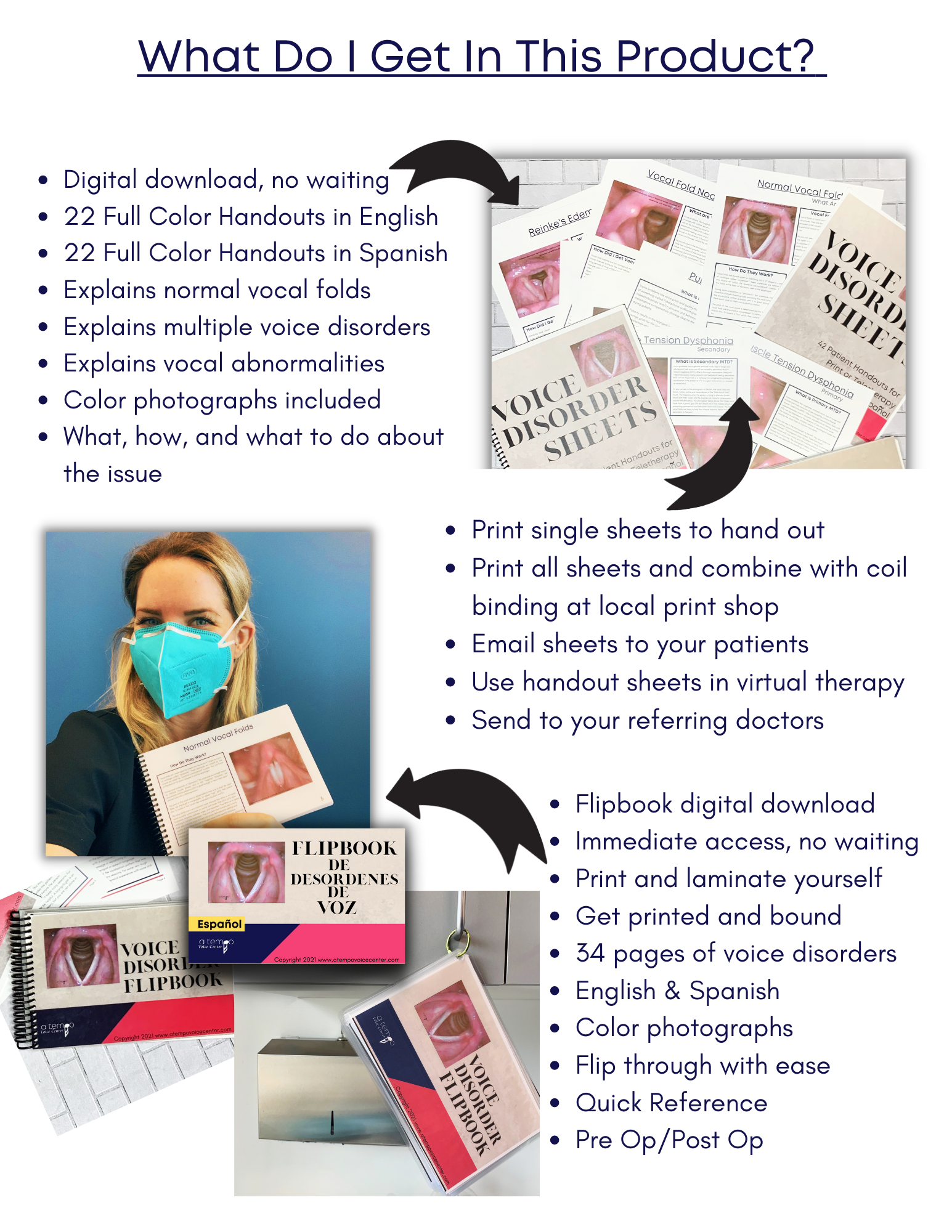 Voice Disorder Flipbook and Sheets - Image 3