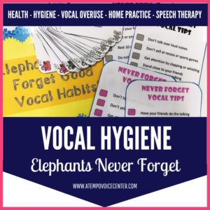 Elephant Vocal Hygiene