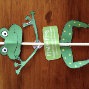 Freddie Frog (Straw Phonation Character)