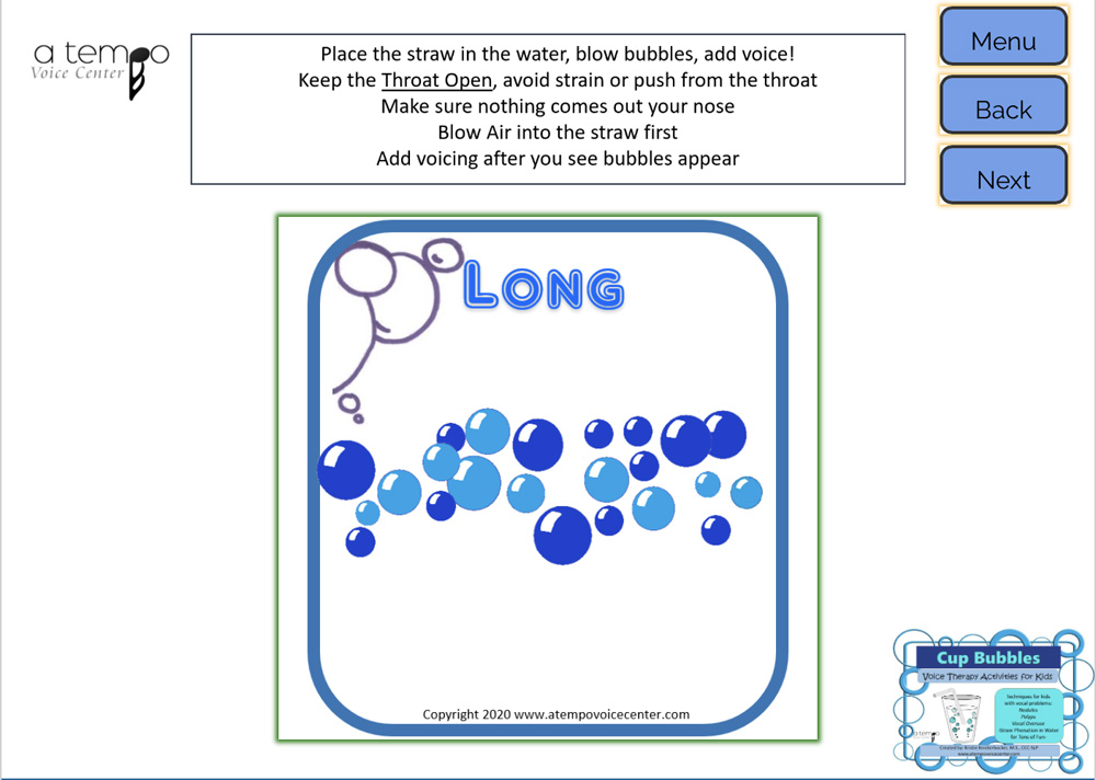 BOOM Cards™ Voice Therapy Cup Bubbles - Image 6