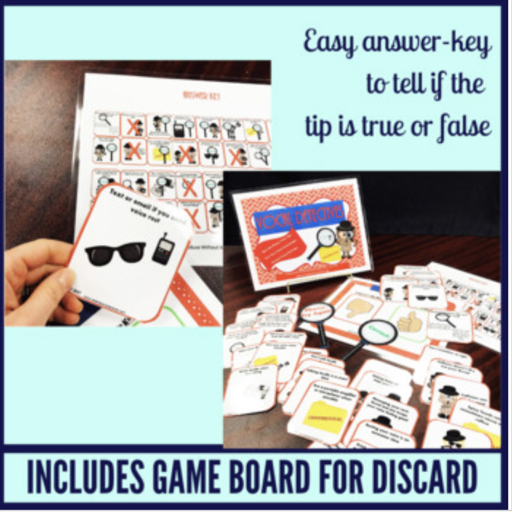 Voice Therapy Detectives: Vocal Hygiene Edition - Image 3