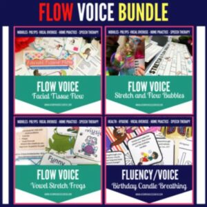 Stretch and Flow Voice Bundle for Speech Therapy