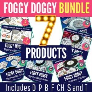 Foggy Doggy Hypernasality Activities Bundle