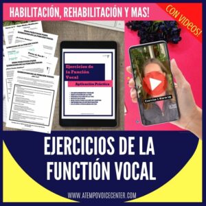 Ejercicios de la Function Vocal